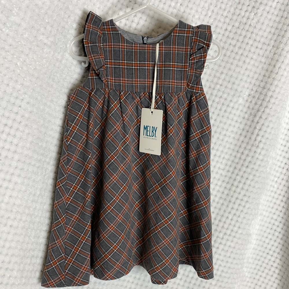 Melby plaid dress